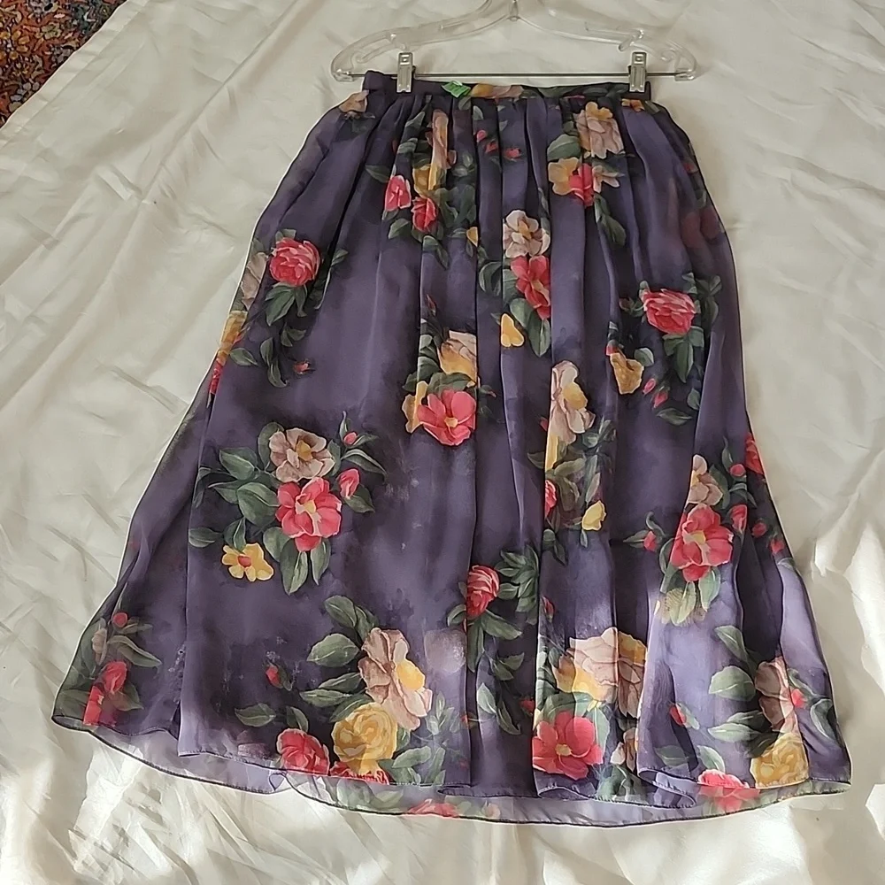 Tory Burch Pro Cleaned Large Cashmere Sweater and Medium Vintage Skirt, $78